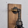 Opviq Pp171 Lámpara de pared de madera maciza